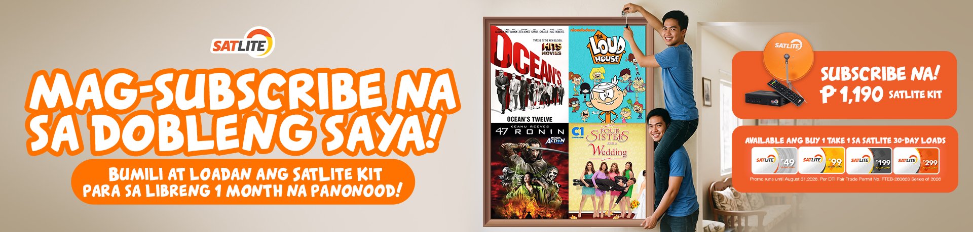 DESKTOP BANNER - Mag-subscribe na sa dobleng saya!