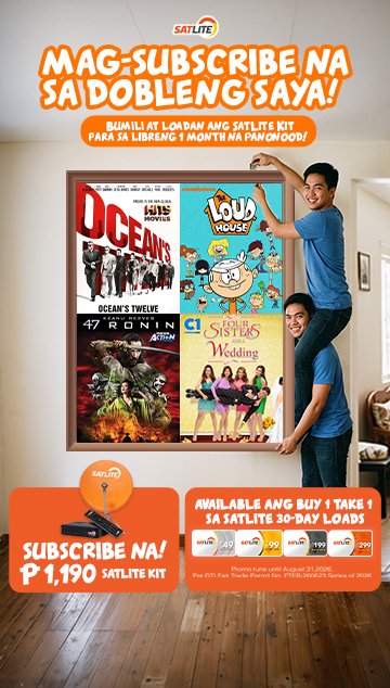MOBILE BANNER - Mag-subscribe na sa dobleng saya!